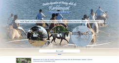 Desktop Screenshot of centreequestre-kerblanquet.com